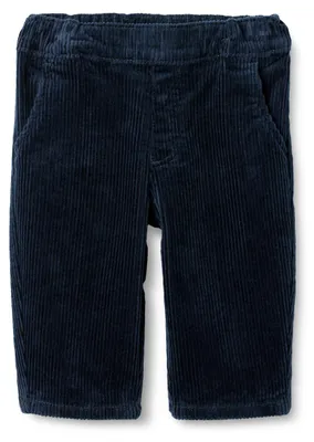 Zdjęcie produktu dla A. Essentials - Spodnie cordowe dla niemowląt (unisex), granatowe, rozmiar 24