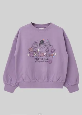 Image de Sweat-shirt S. Oliver, couleur lilas/rose, taille 92/98