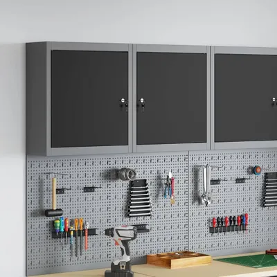 Produktbild von Stahl-Werkzeugkasten mit verstellbaren Einlegeböden