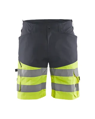 Produktbild von Blakläder® High Vis Shorts mit Stretch 1541 1811 in div. Farben, Farbe:schwarz/gelb, Größe:60