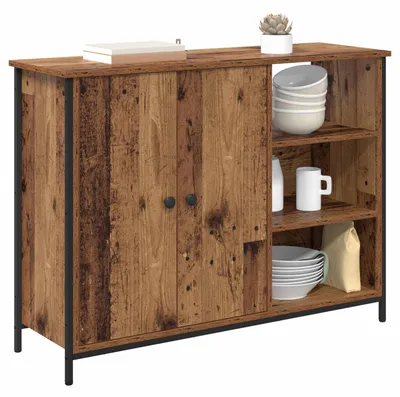 Zdjęcie produktu dla vidaXL Kredens z drewna odzyskanego 100 x 33 x 75 cm materiał drewnopochodny