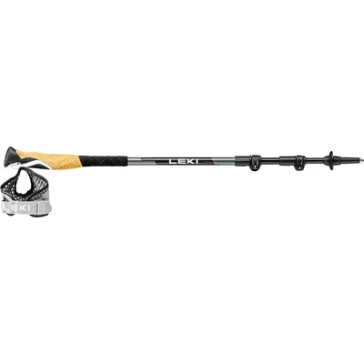 Produktbild von Leki Cross Trail Lite TA Teleskop Nordic-Walkingstöcke schwarz/silber schwarz/silber