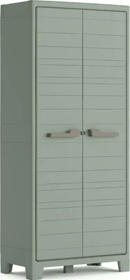 Zdjęcie produktu dla Keter Planet Outdoor - Szafa ogrodowa 8 półek - 182x80x44cm - Szary
