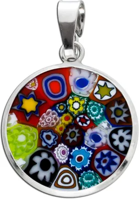 Produktbild von Anhänger Silber 925 Original Murano Glas Murina