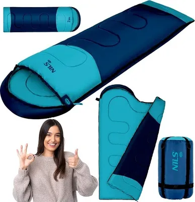 Produktbild von NC2008 BLAU-BLAUER SCHLAFSACK GRÖSSE. L NILS CAMP