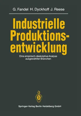 Produktbild von Industrielle Produktionsentwicklung