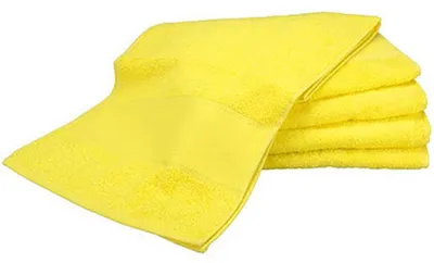 Image de ARTG - Serviette de sport « Print-Me » LT1158 (taille unique) (jaune vif)
