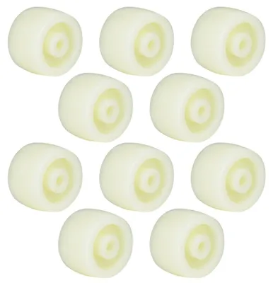 Produktbild von 10 Stück 1,5 Zoll Nylonrad runde Riemenscheibe Lenkrolle 40 kg maximale Belastung