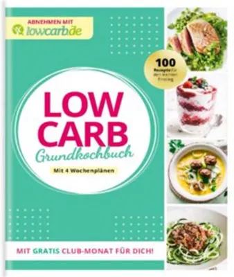 Produktbild von LOW CARB Grundkochbuch