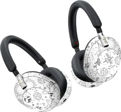 Obrázok produktu pre INF Kompatibilné s náhlavnými slúchadlami Sony WH-1000XM4 módna nálepka Viacfarebné