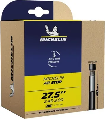 Produktbild von Michelin Schlauch B6 Airstop 27.5x2.45-3.00 62/77-584 AV 48 mm