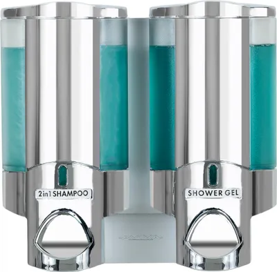 Produktbild von 66245 Aviva II Seifenspender & Hygienespender - Chrom - Wandmontage - ohne Bohren