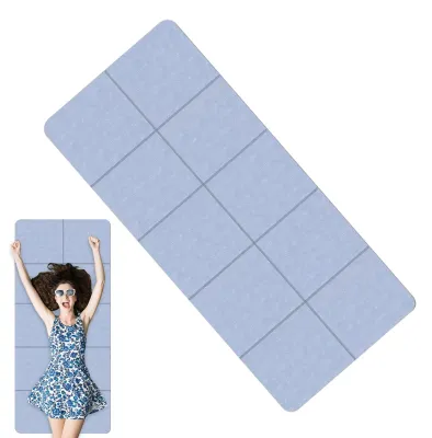 Image de Tapis de yoga pliable pour le fitness et la méditation
