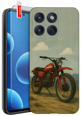 Obrázek produktu pro Pouzdro pro Motorola Edge 70 | Designy | Matné silikonové pouzdro + sklo 9H