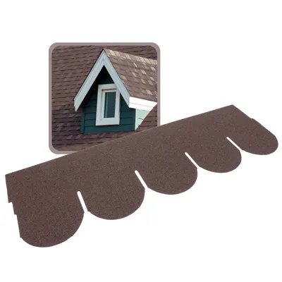 Produktbild von DAPRONA 20x Bitumen Dachschindeln Biberschwanz Braun 1 m x 32 cm – 2,6 m² selbstklebend mit Glasvlieseinlage – wetterfest & UV-beständig für Gartenhaus, Carport, Garage, Pavillon