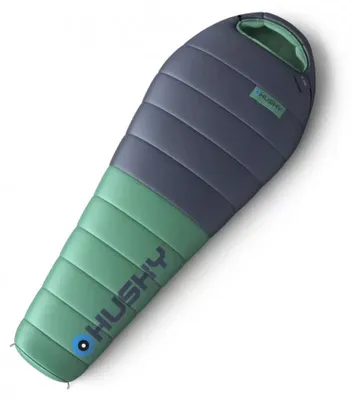Immagine prodotto di Husky mummy sacco a pelo piumino Dinis 2024 -10°C-220 cm - blu con Menta