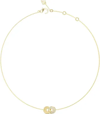 Produktbild von Damen Gold Guess Kreis Halskette