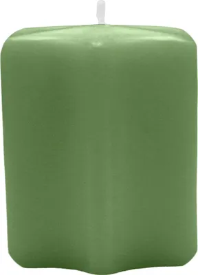 Produktbild von Sternkerzen Grün 60 x Ø 60 mm, 8 Stück