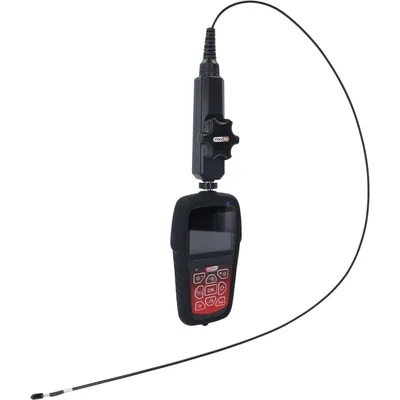 Produktbild von KS Tools HD-Videoskop-Satz mit Ø 3,9 mm 180° und 0° HD Frontkamera-Sonde, flexible PVC Hülle, 3-tlg