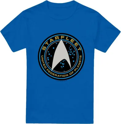 Image de Star Trek Beyond - T-shirt "Starfleet" pour homme TV13745 (L) (Bleu roi)