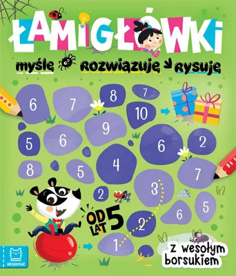 Produktbild von Łamigłówki z wesołym borsukiem / Aksjomat
