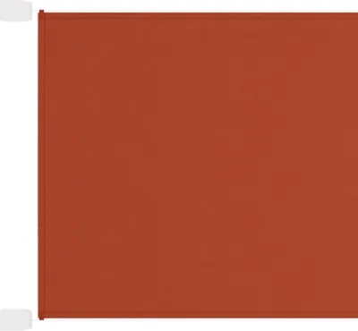 Image de Auvent vertical Terre cuite 140x800 cm Tissu oxford