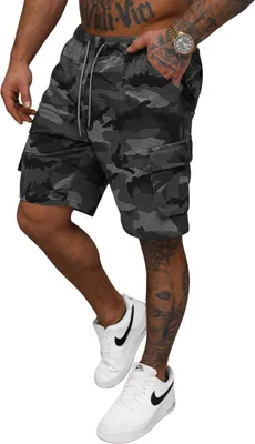 Produktbild von Herren Sportshorts Anthrazit OZONEE JS/8K282/5 M
