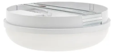 Mini-LED-Wandlampe, rund, 8 W, 4000 K, 850 lm, IP54