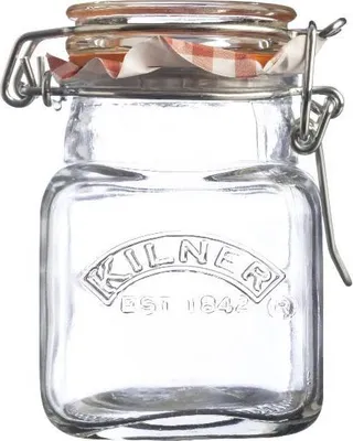 Image de Bocal à épices Kilner Carré 70ml Conservation Hermétique Optimale Et Design Carré Compact. - Kilner