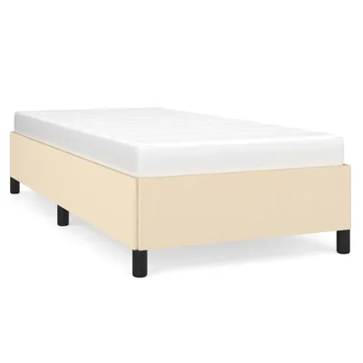 Immagine prodotto di vidaXL Struttura letto senza materasso crema 100x200 cm tessuto