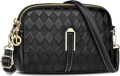 Zdjęcie produktu dla TEUEN Mała torebka na ramię damska skórzana torebka crossbody na ramię