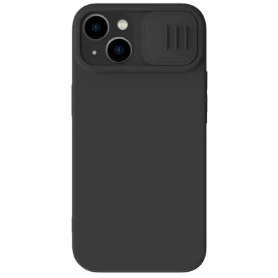 Zdjęcie produktu dla Nillkin CamShield Silky Silicone Case etui iPhone 14 Plus pokrowiec z osłoną na aparat czarny