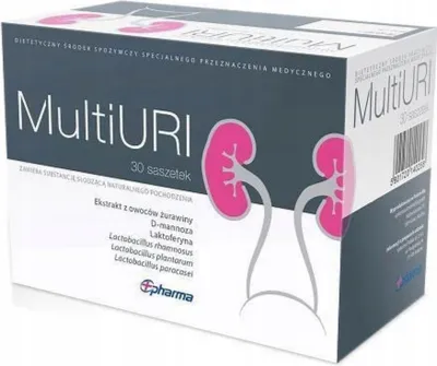 MultiUri saszetki 30szt uniwersalny suplement diety ekstrakt z żurawiny