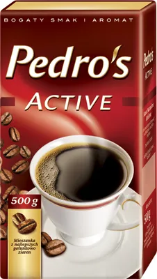 Zdjęcie produktu dla Pedro's Active Kawa Mielona 500 G