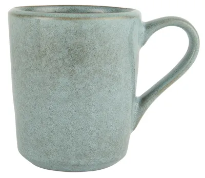 Produktbild von IB Laursen Becher DUNES Blau LIGHT BLUE mit Henkel Keramik Geschirr Tasse 300 ml