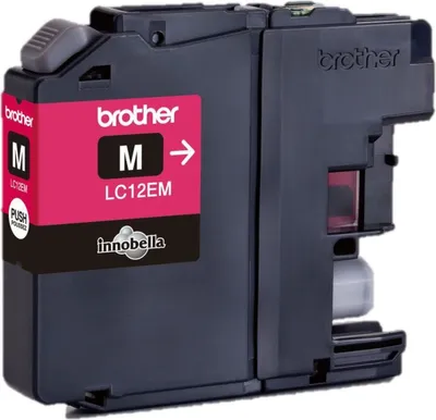 Produktbild von Brother LC12EM - XL-Kapazität - Magenta - original - Tintenpatrone - für Brother MFC-J6925DW