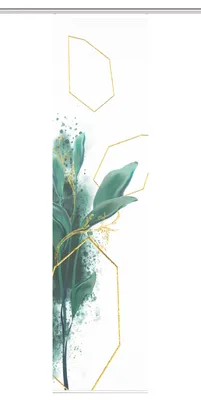 Produktbild von 84056 SIGNA Schiebegardine, rec. Polyester, 245x60 cm, halbtransparent
