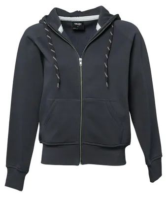 Immagine prodotto di Felpa con cappuccio da donna Tee Jays con cerniera integrale FK905 (M) (grigio scuro)