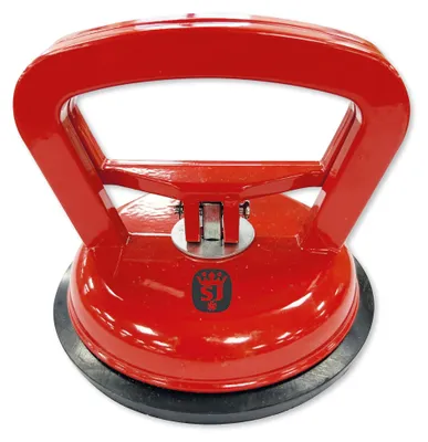 Imagen del producto de Spear & Jackson ASCS118: Ventosa individual de alto rendimiento, ideal para levantar vidrio y otros materiales