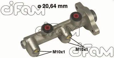 Produktbild von CIFAM 202-118 Bremszylinder Hauptbremszylinder für OPEL Corsa C Schrägheck (X01) COMBO Kasten/Kombi COMBO Tour Corsa C Kastenwagen (X01) KADETT D
