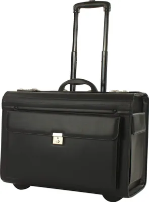 Produktbild von Aktenkoffer mit Rollen sehr groß Schwarz 50 cm bei Bowatex