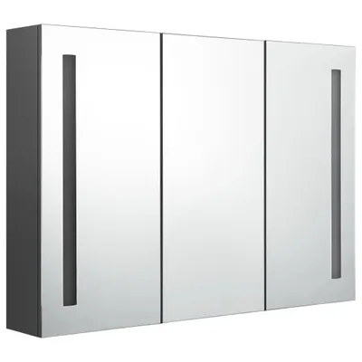 Immagine prodotto di vidaXL Specchio LED per bagno 89x14x62 cm Grigio