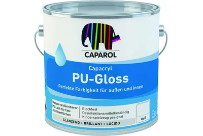 Produktbild von Caparol Capacryl PolyurethanGloss, weiß, 2,5 Liter