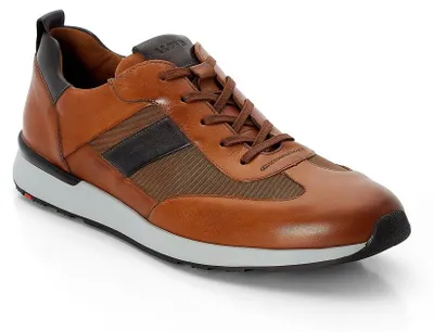 Produktbild von Lloyd Andre cognac kombi. Herren Sneaker in Braun, Größe 9.5