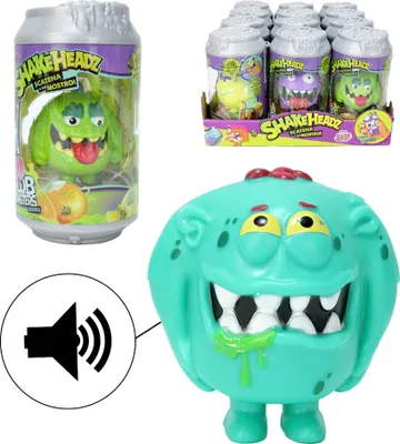 Produktbild von Shakeheadz Monster in Getränkedose "Slob" - 12fach sortiert