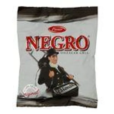 Pionir Negro Hustenbonbons – 100 g – Intensive Kräuterbonbons mit Menthol