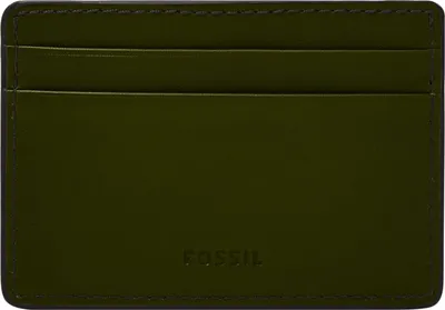 Produktbild von FOSSIL Kartenhalter Steven Card Case Deep Olive khaki