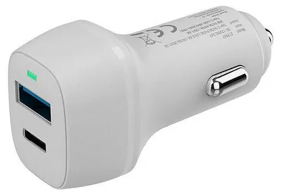 Produktbild von Xlayer Kfz-Ladegerät USB-C PD 48W,USB QC3.0 18W Dual Adapter Schnellladegerät