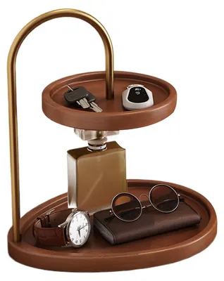 Produktbild von Vintage-Etagère aus Holz für Schmuck