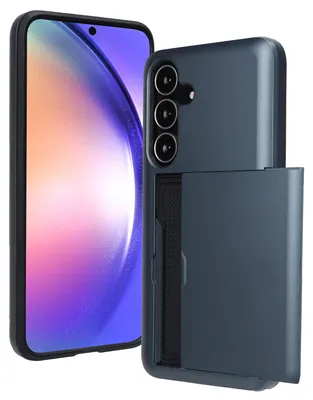 Obrázok produktu pre imoshion zadný kryt s priehradkou na karty Samsung Galaxy S25 FE – tmavomodrý